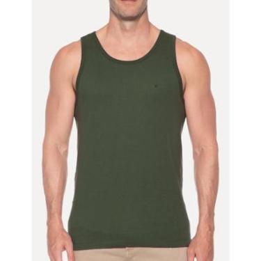 Imagem de Regata Ellus Masculina Cotton Fine Easa Verde Floresta-Masculino
