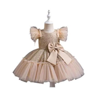 Imagem de Vestido De Princesa Para Meninas, Fantasia De Aniversário Para Bebês, 