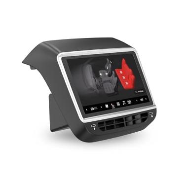 Imagem de Tela traseira Tesla Model Y 22.4 cm, monitor do banco traseiro modelo 3 para Tesla Model 3 2019-2023 modelo Y 2020-2024, tela LCD, painel de controle AC, sistema de entretenimento multimídia IPS