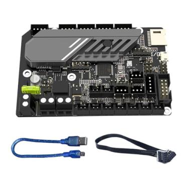 Imagem de Skr mini e3 v3.0 placa-mãe de 32 bits-onboard tmc2209, compatível com raspberry pi/ender3/ender5/cr10 + tft35 e3 v3.0 compatível(With Cable)