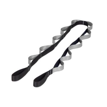 Imagem de ProsourceFIt Alça de alongamento multilaço, 2 m para ioga, pilates, fisioterapia, esportes, dança e ginástica para melhorar a postura, aumentar a flexibilidade e mobilidade