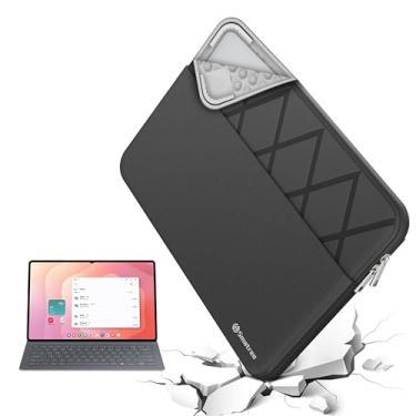 Imagem de Smatree Capa para laptop para Samsung Galaxy Tab S10/S9/S8 Ultra de 14,7 polegadas, capa protetora para laptop com bolso para acessórios, zíper YKK, design patenteado à prova de choque (E469)