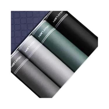 Imagem de Shorts Boxer Sexy De Algodão Masculino 4 Peças Roupa Íntima Masculina 