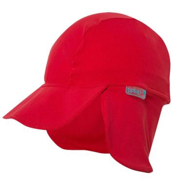 Imagem de Boné Praia Infantil Proteção UV Vermelho Tip Top-Unissex