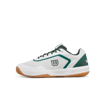 Imagem de WILSON Tênis masculino Courtglide, Branco/sicômoro/chiclete, 9.5