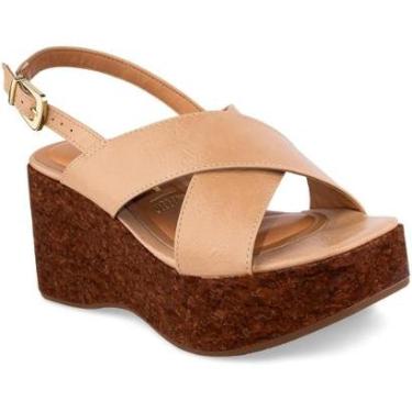 Imagem de Tamanco Vizzano Sandália Anabela Plataforma Original 6559-Feminino