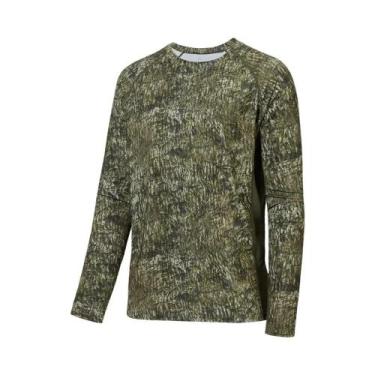 Imagem de Camisas De Pesca Masculinas De Manga Longa Em Camuflagem, Roupas Casua