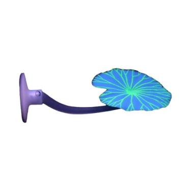 Imagem de Rede De Silicone Para Peixe Betta, Decoração De Aquário Em Folha De Ló