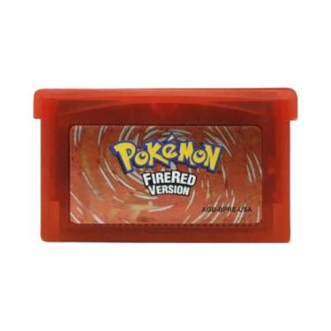 Imagem de Cartucho De Jogo Pokémon GBA Emerald Ruby FireRed Leafgreen Sapphire S