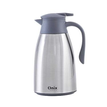 Imagem de Garrafa Térmica Aço Inox Bule com Gatilho 1 Litro