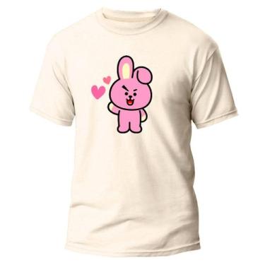 Imagem de Camiseta Básica Algodão Premium Estampa Digital Ursinho Fofo - Pavesi,