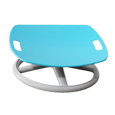 Imagem de AFXGUSD Cadeira Giratória Infantil, Brinquedo Sensorial para Uso Interno E Externo, com Assento Giratório Antiderrapante, para Meninos, Meninas E Adolescentes, Azul, Tamanho real