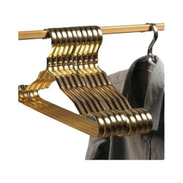 Imagem de Cabides De Roupas Em Liga De Alumínio Antiderrapantes Para Adultos, Su