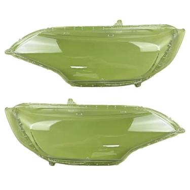 Imagem de Compatível Com Honda Fit/Jazz GK5 2014-2020 Farol Dianteiro Protetor De Lente De Vidro Capa Sombra Escudo Luz Transparente Lâmpada Z2624133650(A Piar)