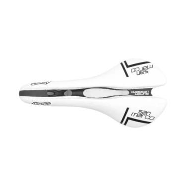 Imagem de Selim De Bicicleta De Estrada Unissex Em Carbono San Marco Aspide, Par