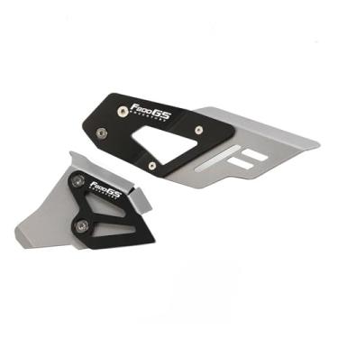 Imagem de Anti-derrapante Para f650gs f700gs f800gs adv aventura calcanhar guarda protetor traseiro pé alavanca do freio pedal capa(Black 800gs)