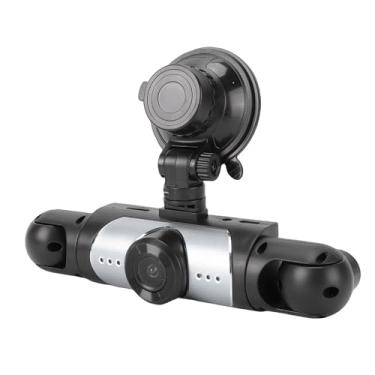 Imagem de Luocute 4Ch Dash Cam para Carros, Visão de 360 ​​graus, de 4 Câmeras Com Tela de 3,16 Polegadas, Sensor G, Gravação Em Loop, Modo de Estacionamento 24 Horas, para Segurança de Veículos