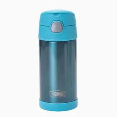 Imagem de Garrafinha Garrafa Infantil TérmicaThermos Funtainer Orlando, Azul Pet