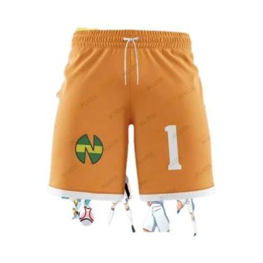 Imagem de Calções De Futebol Olive Benji Para Praia, Fitness E Esportes, Para Cr