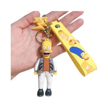 Imagem de Chaveiro Do Desenho Animado Simpsons Da Disney, Pingente Fofo Para Beb