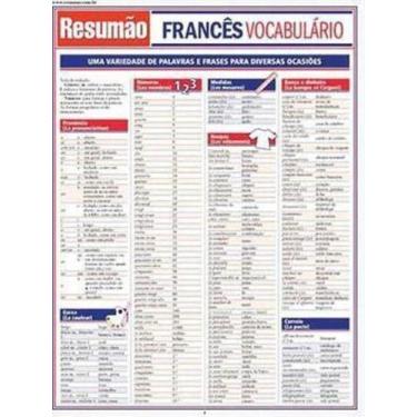 Imagem de Francês - Verbos - RESUMAO, Sortido