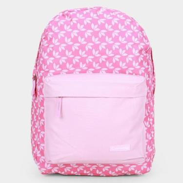 Imagem de Mochila Infantil Yins Brasil Casual Canvoy 17L, Rosa, Único