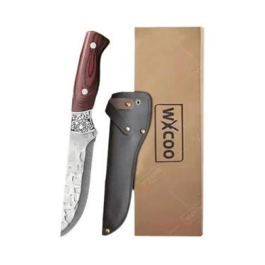 Imagem de Conjunto De Facas De Açougueiro Profissionais Forjadas À Mão, Faca Mul