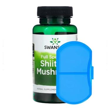 Imagem de Porta Cápsulas/Comprimidos + C.o.g.u.m.e.l.o. S.h.i.i.t.a.k.e. 60 Cáps Made Usa/Importado