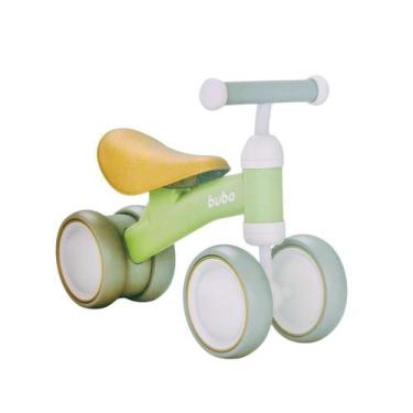 Imagem de Bicicleta De Equilíbrio 4 Rodas, Ideal Para Início - Buba, Verde