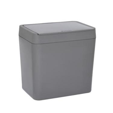 Imagem de Lixeira Cozinha Pia Bancada 5 Litros Multiuso Plastico Reforçada - Cri