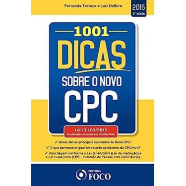 Imagem de 1001 Dicas Sobre o Novo Cpc - Lei 13.105-2015 - Atualizado Conforme Le