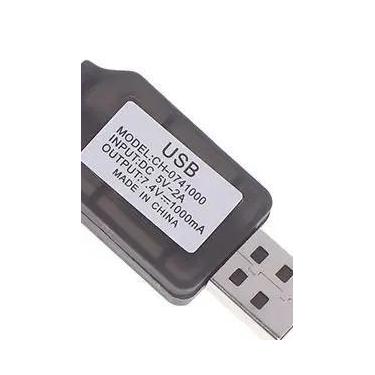 Imagem de Carregador USB 7.4V SM-4P Para Bateria De Carro RC DE36W DE65 HM202 EC