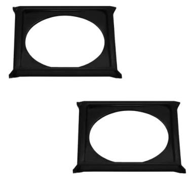 Imagem de Kit C/2 Porta Grelha Ralo Click 15x15 Suporte Inox Preto - Montelar Ac