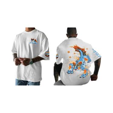 Imagem de Camiseta Masculina De Verão Pokémon Umbreon Manga Curta Respirável Top