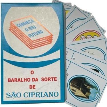 Imagem de Baralho São Cipriano 54 Cartas  Magia  Proteção  Orientação Espiritual