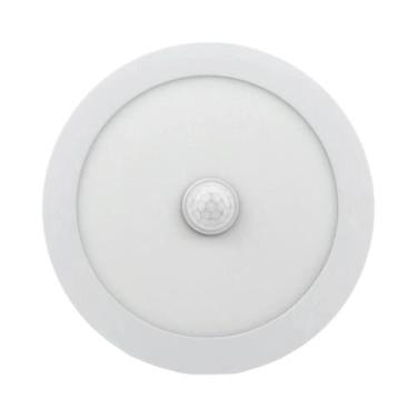 Imagem de Luz De Teto LED Com Sensor De Movimento PIR 6W 12W 18W, Luminária Embu