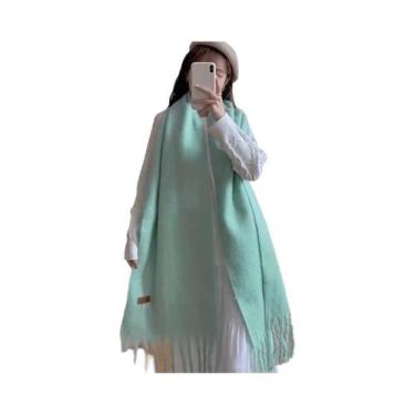 Imagem de Cachecol Longo De Imitação De Cashmere Soft Dream Macaroon, Conforto E