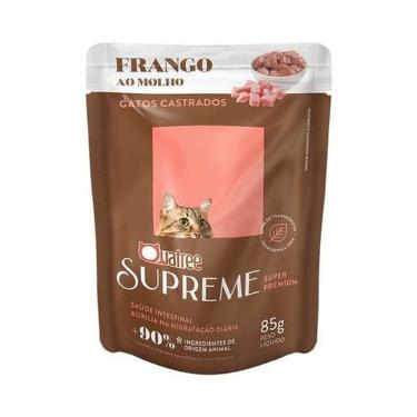 Imagem de Ração Úmida Supreme Frango para Gatos Castrados Quatree