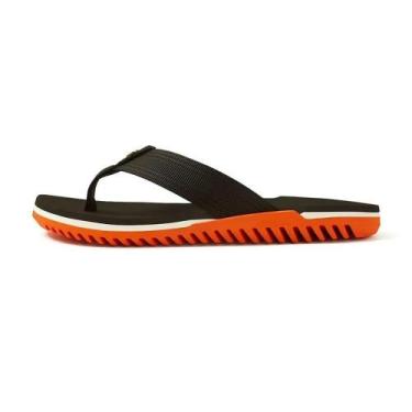 Imagem de Chinelo Dedo Kenner NK6 Pro Preto e Laranja Masculino, Preto, Laranja,