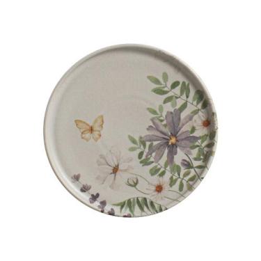 Imagem de Jogo c/ 6 Pratos de Sobremesa Basic Bloom 19,5cm PortoBrasil - Porto B