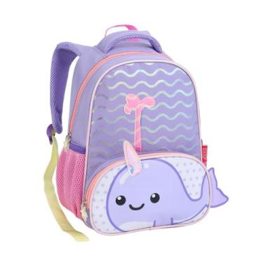 Imagem de Mochila Costas Creche Infantil Zoop Bichinhos Passeio Kids - Seanite, 