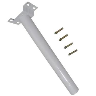 Imagem de Suporte Luminaria Solar Aço Barra Poste Quintal Estrada Jardim Rua - A