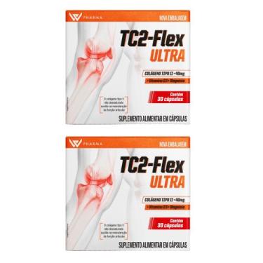 Imagem de Kit C2 TC2 Flex Ultra Prowin 40mg  Suporte Articular C30