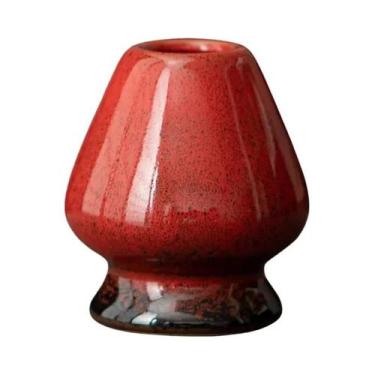 Imagem de Suporte De Cerâmica Para Batedor De Chá Matcha De Bambu (Chasen) - Ace