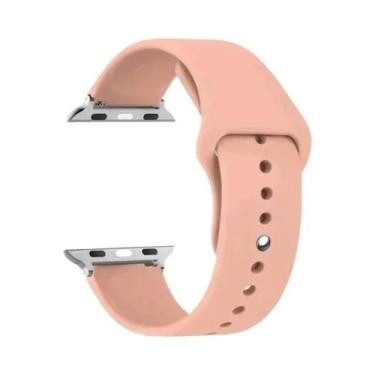Imagem de Pulseira De Silicone Para Apple Watch Série 7 6 5 4 3 SE 8 Ultra 38mm 