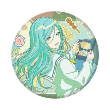 Imagem de 58mm anime pjsk aniversário cosplay traje crachá pino spte flandres br