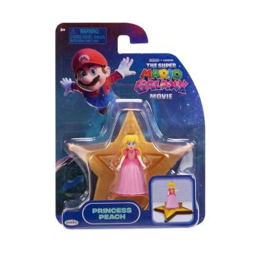 Imagem de Boneco Mini Figura Princesa Peach 4cm Filme Super Mario Galaxy - Sunny