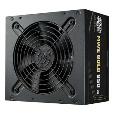 Imagem de Fonte Cooler Master MWE Gold 850 V3, 850W, 80 Plus Ouro, ATX 3.1, PFC Ativo, - MPE-8506-ACAG-BBR-Unissex