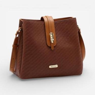 Imagem de Bolsa Feminina Chenson Transversal Atemporal Marrom-Feminino