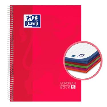 Imagem de Caderno Universitário Oxford 1 ou 5 Matérias Digitalizável + Marcador,